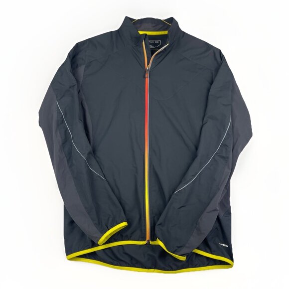 Salomon Clima Wind Ultralight Jacket Running / Training Athletic Black Men Sz L - Picture 1 of 16
